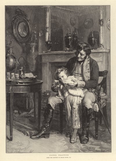 ピストル練習 作： Edgar Bundy